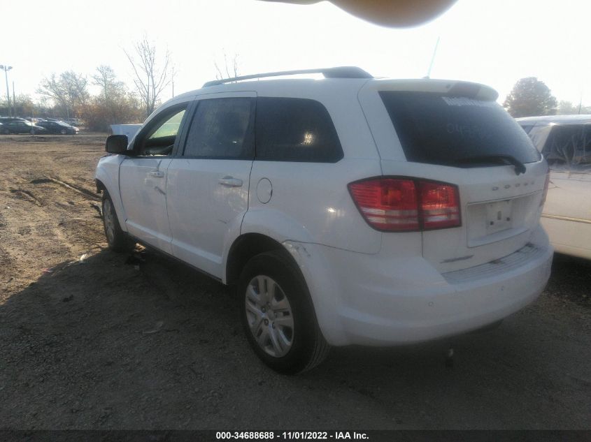 2020 DODGE JOURNEY SE VALUE VIN: 3C4PDCAB3LT238114