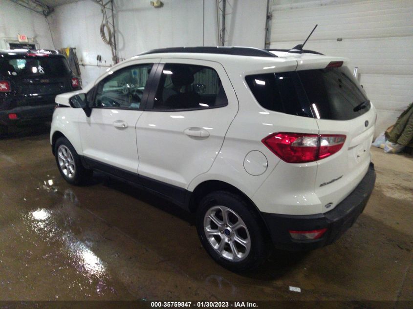 2021 FORD ECOSPORT SE VIN: MAJ6S3GL3MC410050
