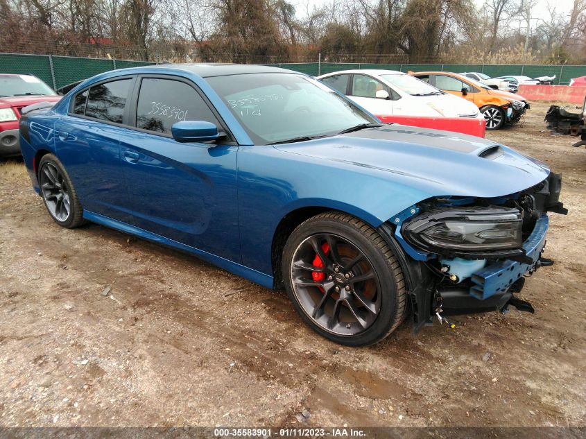 2021 DODGE CHARGER R/T VIN: 2C3CDXCT7MH551225