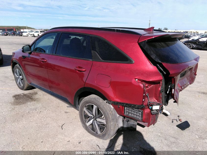 2021 KIA SORENTO S VIN: 5XYRL4LC7MG073443
