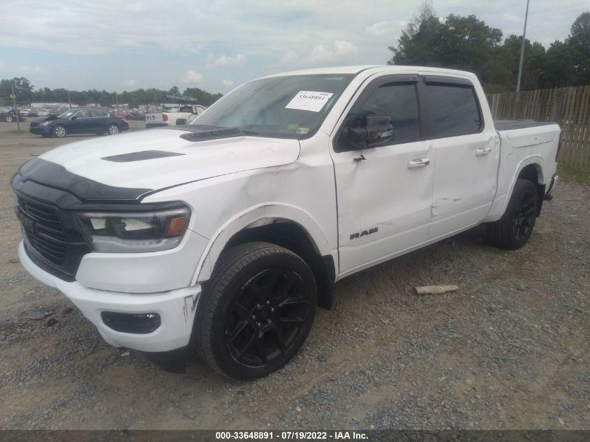 2021 RAM 1500 LARAMIE VIN: 1C6SRFJT9MN508719