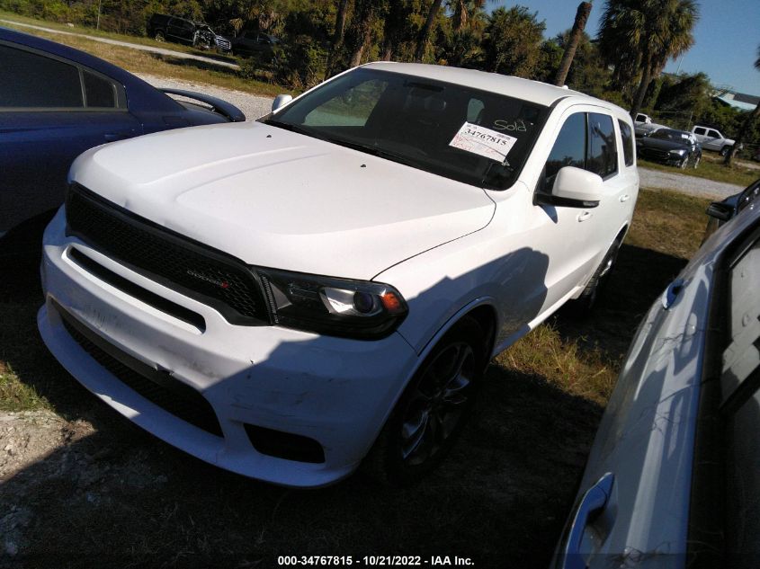 2020 DODGE DURANGO GT PLUS VIN: 1C4RDHDG7LC145816