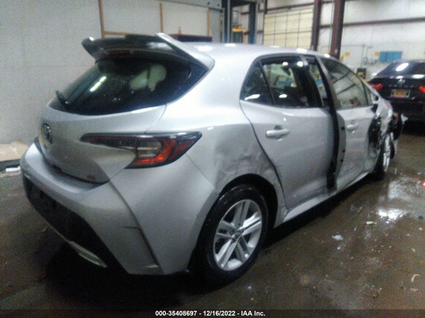 2022 TOYOTA COROLLA HATCHBACK SE VIN: JTNB4MBE4N3189380