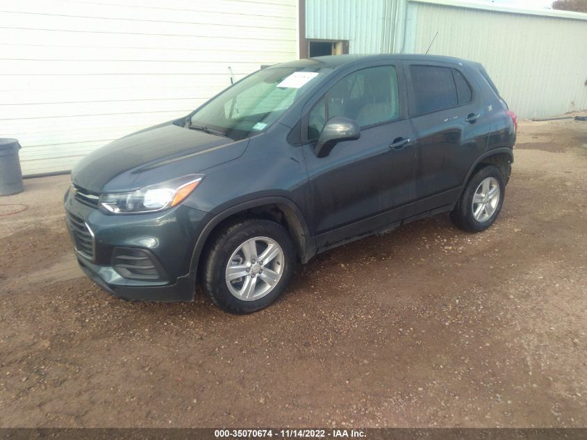 2021 CHEVROLET TRAX LS VIN: KL7CJNSB2MB355894