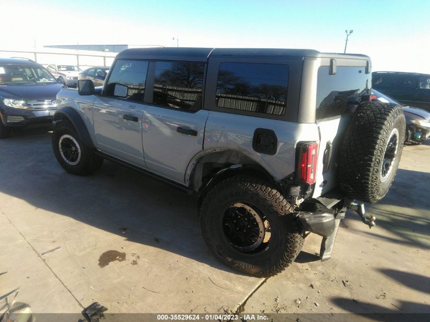 2022 FORD BRONCO BASE/BIG BEND VIN: 1FMEE5DPXNLB21650