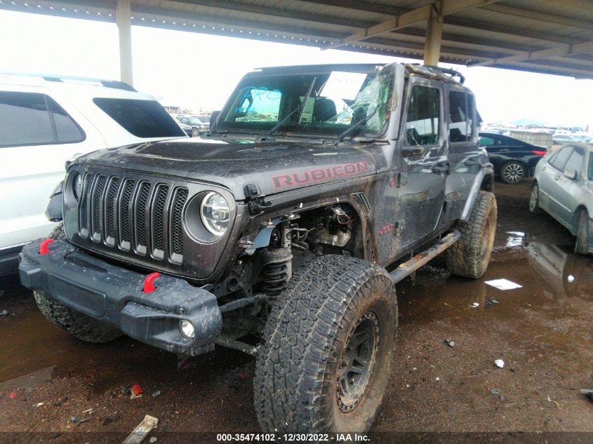 2021 JEEP WRANGLER UNLIMITED RUBICON VIN: 1C4HJXFG6MW620223