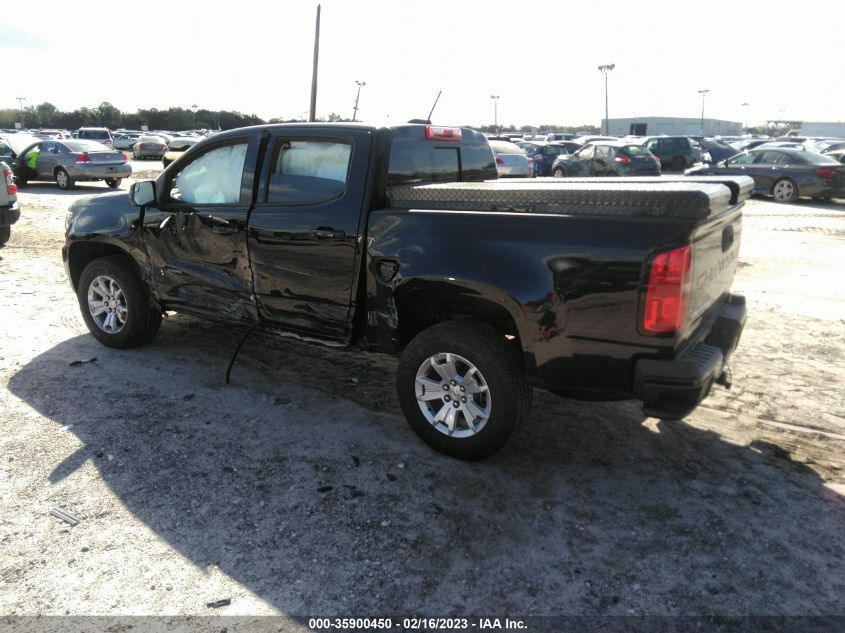 2022 CHEVROLET COLORADO 2WD LT VIN: 1GCGSCEA7N1331705