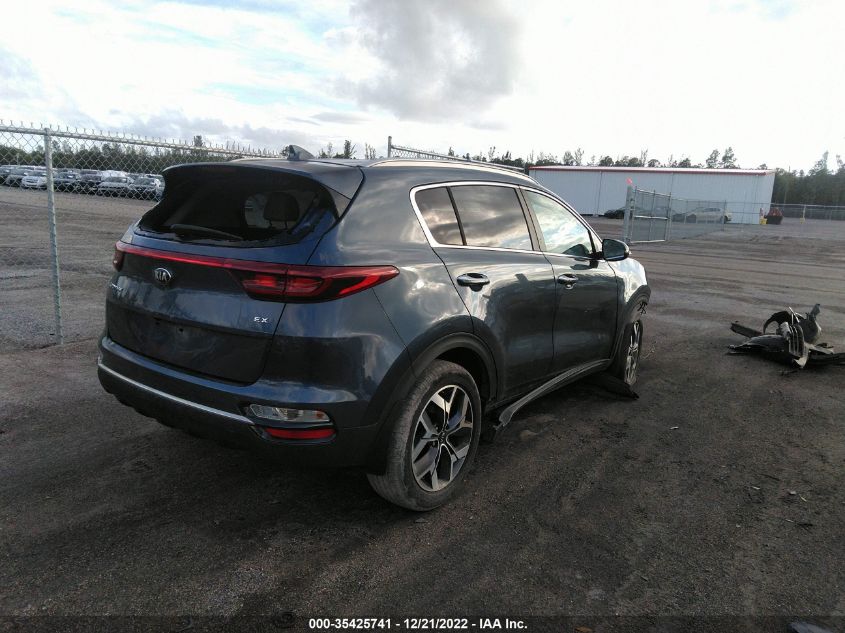 2020 KIA SPORTAGE EX VIN: KNDPN3AC7L7834434
