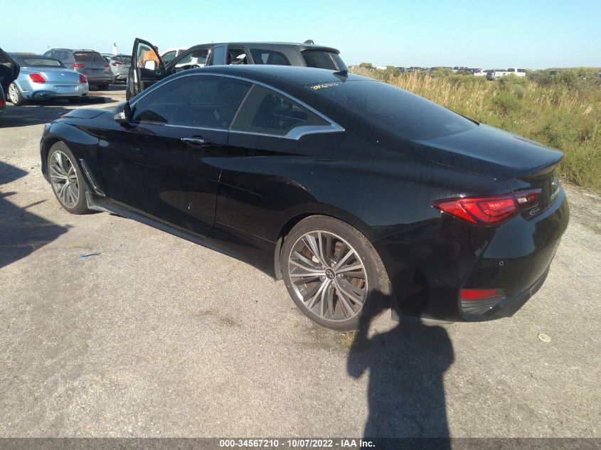 2021 INFINITI Q60 3.0T LUXE VIN: JN1EV7KK5MM410440