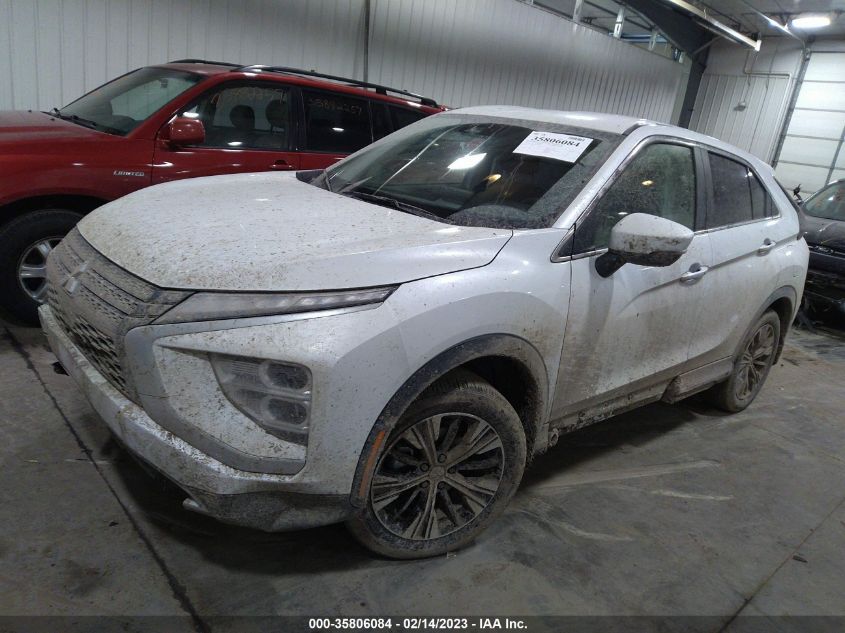 2022 MITSUBISHI ECLIPSE CROSS SE/SEL VIN: JA4ATWAA3NZ059062