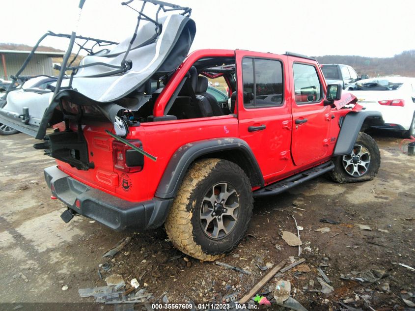 2021 JEEP WRANGLER UNLIMITED RUBICON VIN: 1C4HJXFN0MW513909