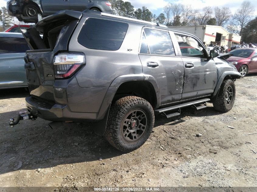 2022 TOYOTA 4RUNNER VIN: JTEFU5JR1N5252578