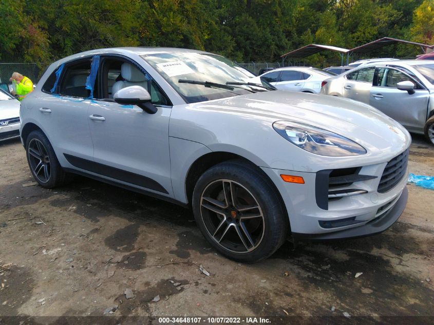 2021 PORSCHE MACAN S VIN: WP1AB2A5XMLB35882
