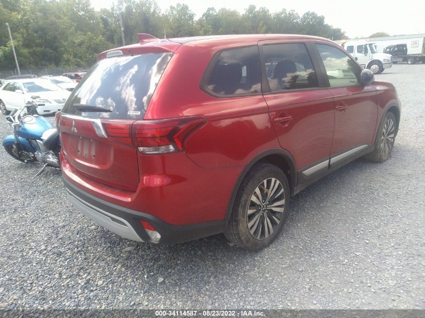 2020 MITSUBISHI OUTLANDER ES/SE/SEL/LE/SP VIN: JA4AZ3A34LZ006978