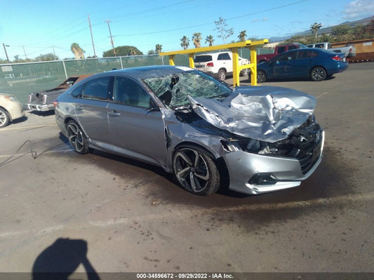 2021 HONDA ACCORD SEDAN SPORT VIN: 1HGCV2F33MA020904
