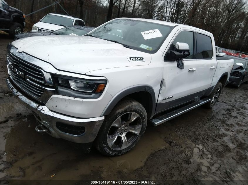 2021 RAM 1500 LARAMIE VIN: 1C6SRFJT7MN595178