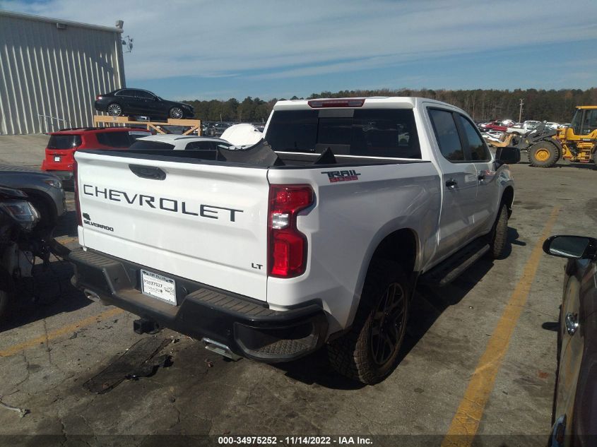 2022 CHEVROLET SILVERADO 1500 LT TRAIL BOSS VIN: 3GCUDFEL1NG630642