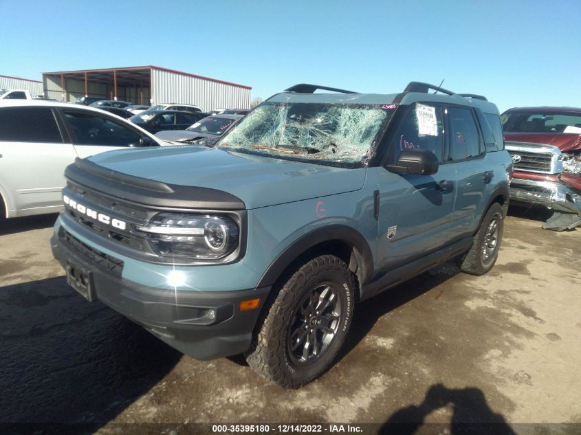 2021 FORD BRONCO SPORT BIG BEND VIN: 3FMCR9B60MRA71614