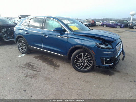 2020 LINCOLN NAUTILUS RESERVE VIN: 2LMPJ8K90LBL34831