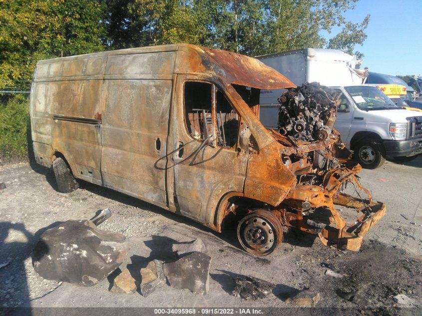 2021 RAM PROMASTER CARGO VAN VIN: 3C6MRVJG6ME568161