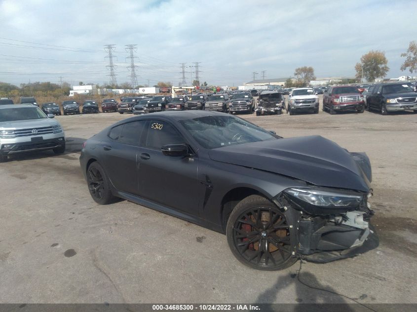 2021 BMW M8 VIN: WBSGV0C04MCF98170