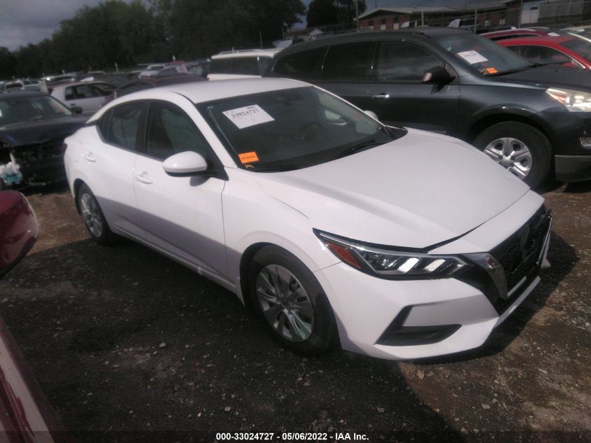 2020 NISSAN SENTRA S VIN: 3N1AB8BV6LY262351