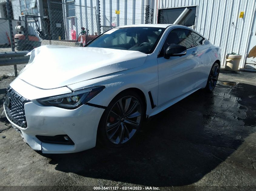 2022 INFINITI Q60 RED SPORT 400 VIN: JN1FV7LK3NM660148