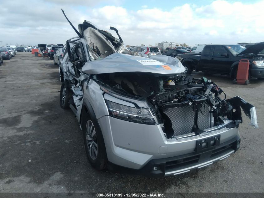 2022 NISSAN PATHFINDER SL VIN: 5N1DR3CC5NC264959
