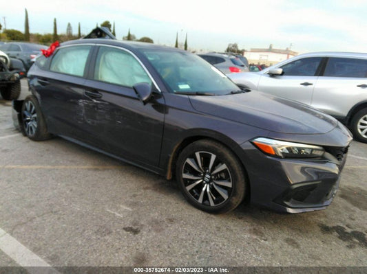 2022 HONDA CIVIC HATCHBACK EX-L VIN: 19XFL1H70NE018912