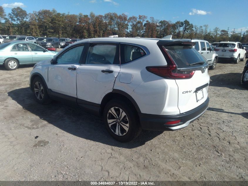 2022 HONDA CR-V LX VIN: 5J6RW2H24NL000011