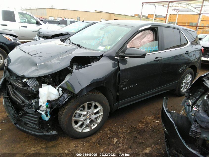 2022 CHEVROLET EQUINOX LT VIN: 2GNAXTEV3N6134528