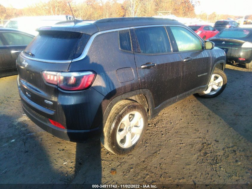2021 JEEP COMPASS LATITUDE VIN: 3C4NJDBB0MT551563