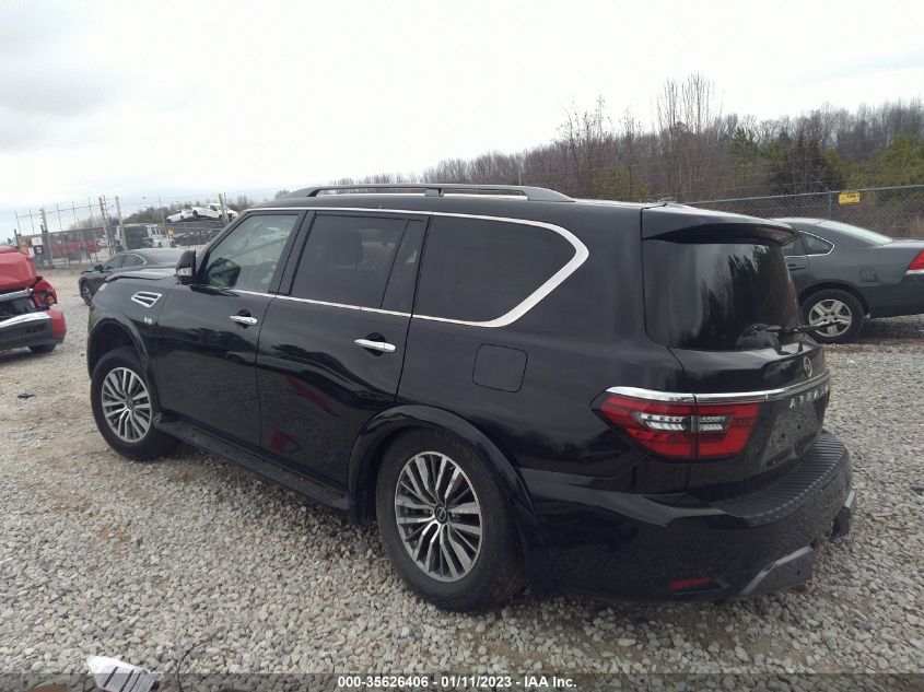 2021 NISSAN ARMADA SL VIN: JN8AY2BA4M9373076