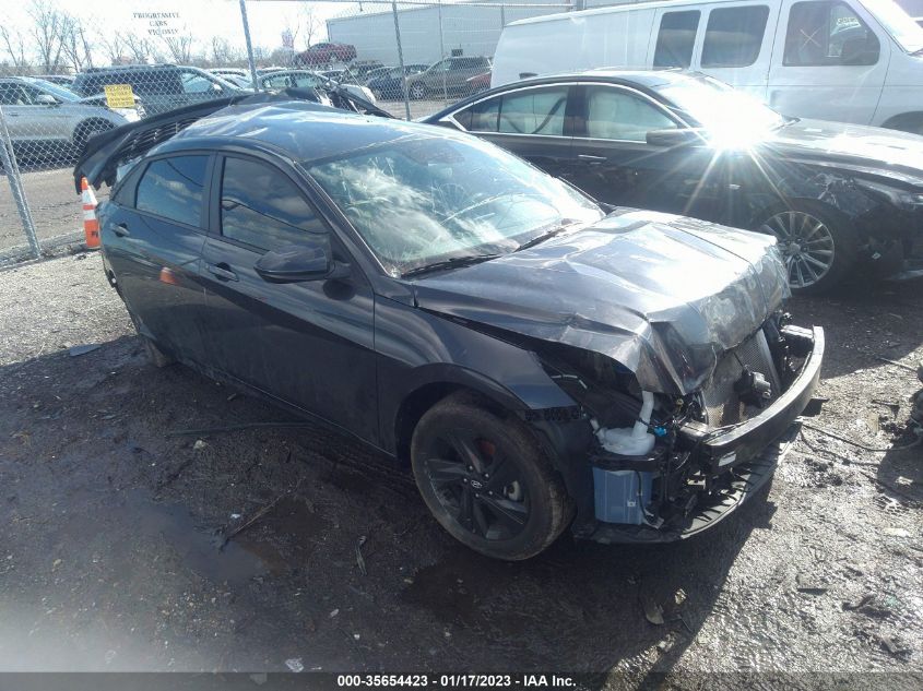 2022 HYUNDAI ELANTRA SEL VIN: 5NPLM4AG7NH075745