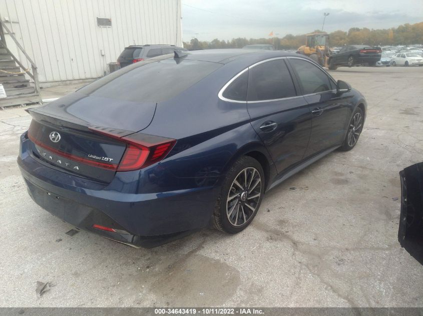 2021 HYUNDAI SONATA LIMITED VIN: 5NPEH4J27MH077494