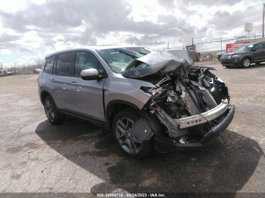 2022 HONDA PASSPORT EX-L VIN: 5FNYF7H55NB001826