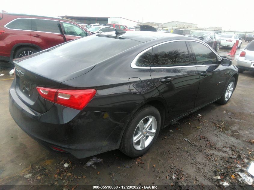 2022 CHEVROLET MALIBU LS VIN: 1G1ZB5ST9NF209501