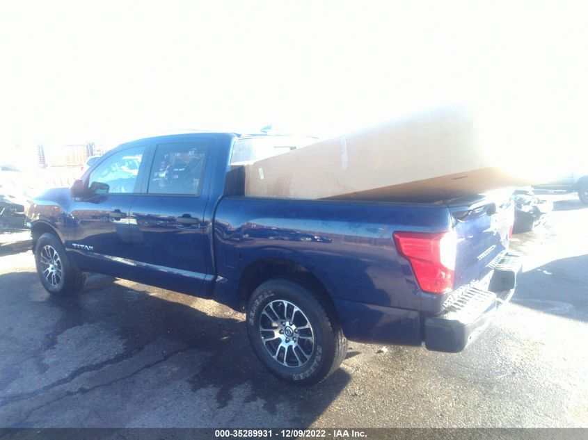 2022 NISSAN TITAN SV VIN: 1N6AA1EC5NN104081