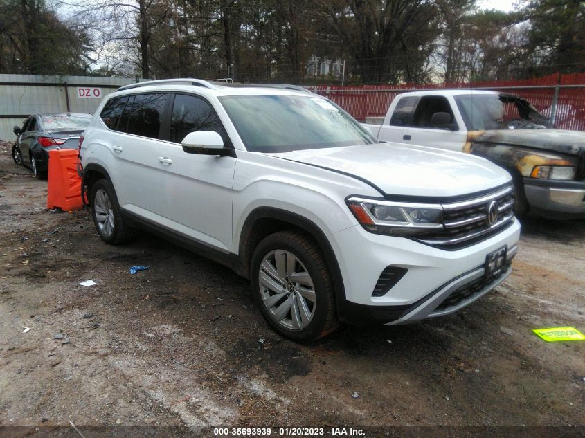 2021 VOLKSWAGEN ATLAS 3.6L V6 SEL VIN: 1V2ER2CA0MC526370