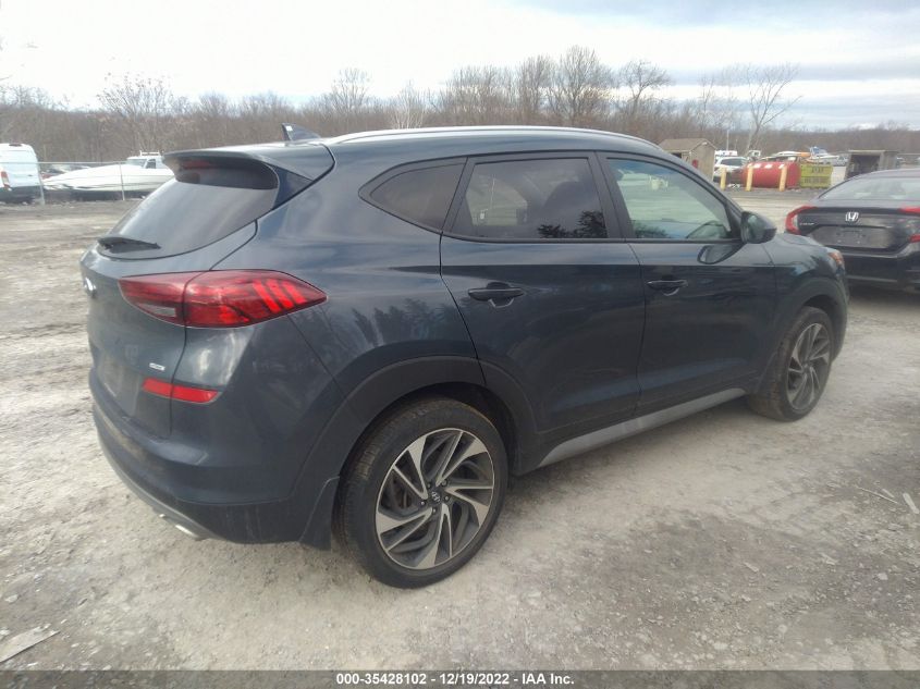 2021 HYUNDAI TUCSON SPORT VIN: KM8J3CAL2MU284554