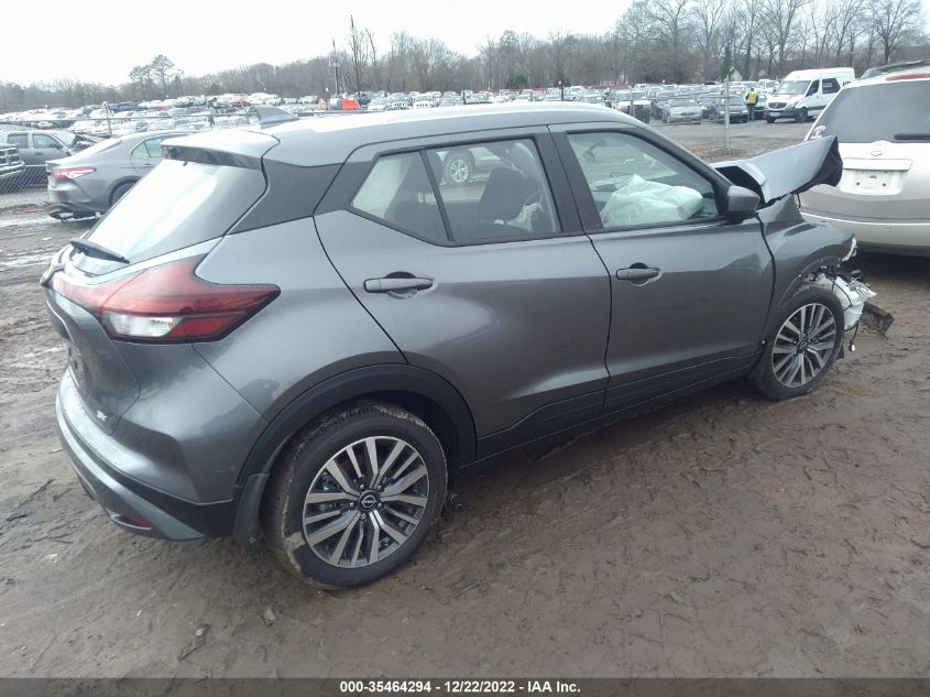 2022 NISSAN KICKS SV VIN: 3N1CP5CV9NL512737
