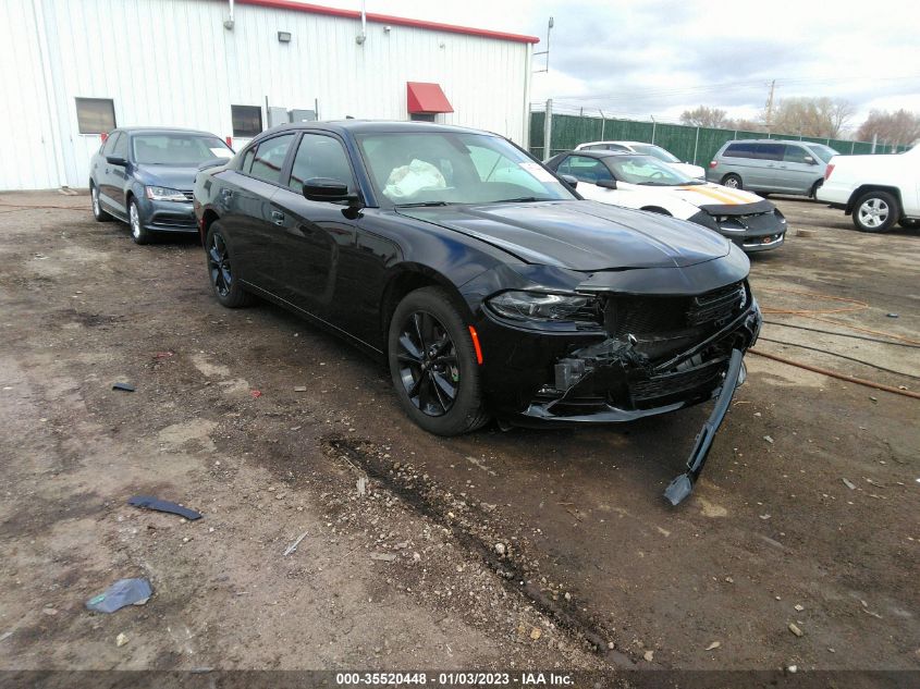 2022 DODGE CHARGER SXT VIN: 2C3CDXJG8NH120724