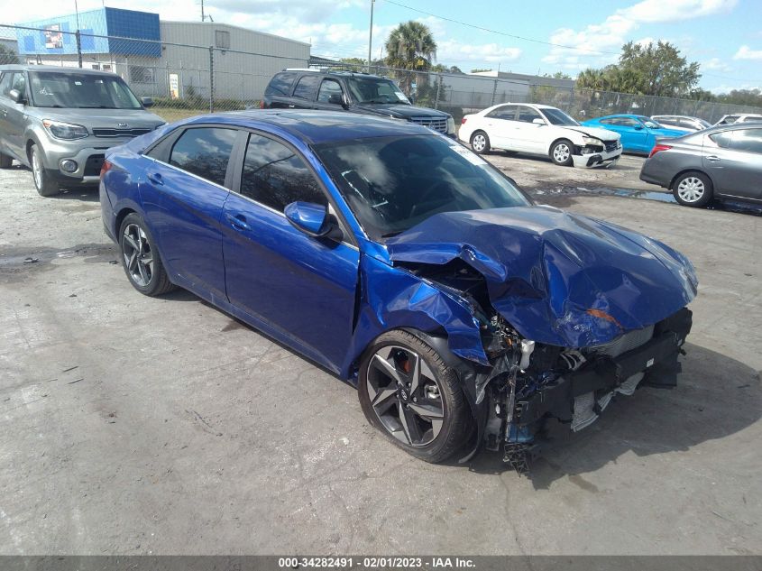 2022 HYUNDAI ELANTRA SEL VIN: KMHLN4AG2NU330610