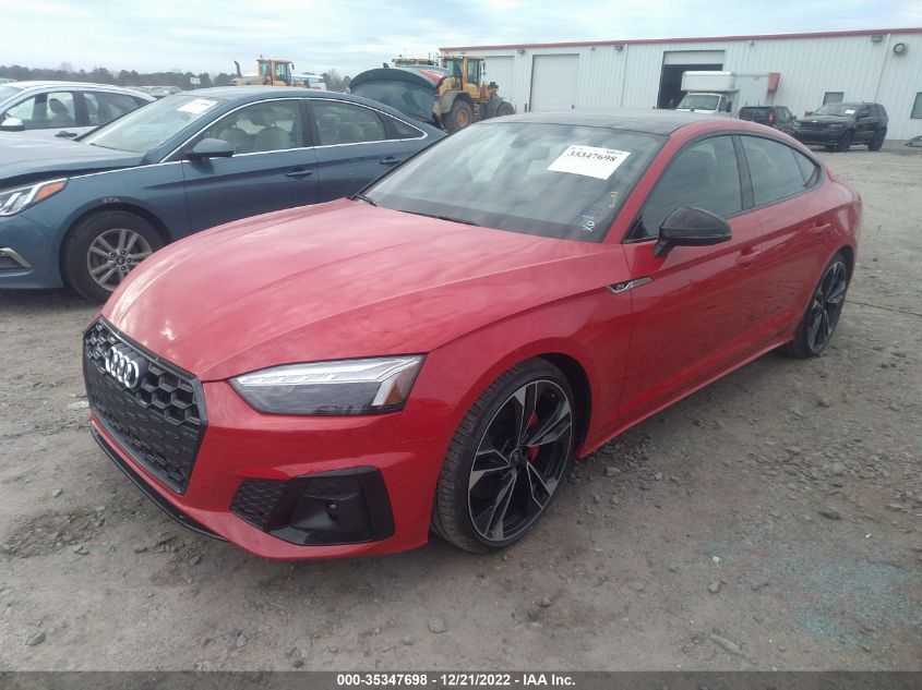 2021 AUDI S5 SPORTBACK PREMIUM PLUS VIN: WAUC4CF51MA042132