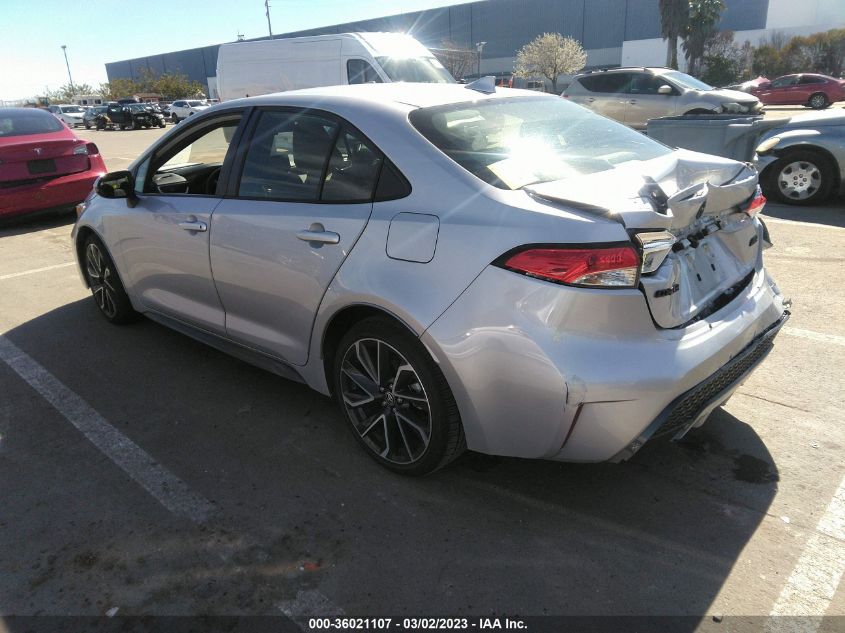 2022 TOYOTA COROLLA SE/SE NIGHTSHADE/APEX SE VIN: JTDS4MCE6NJ082961