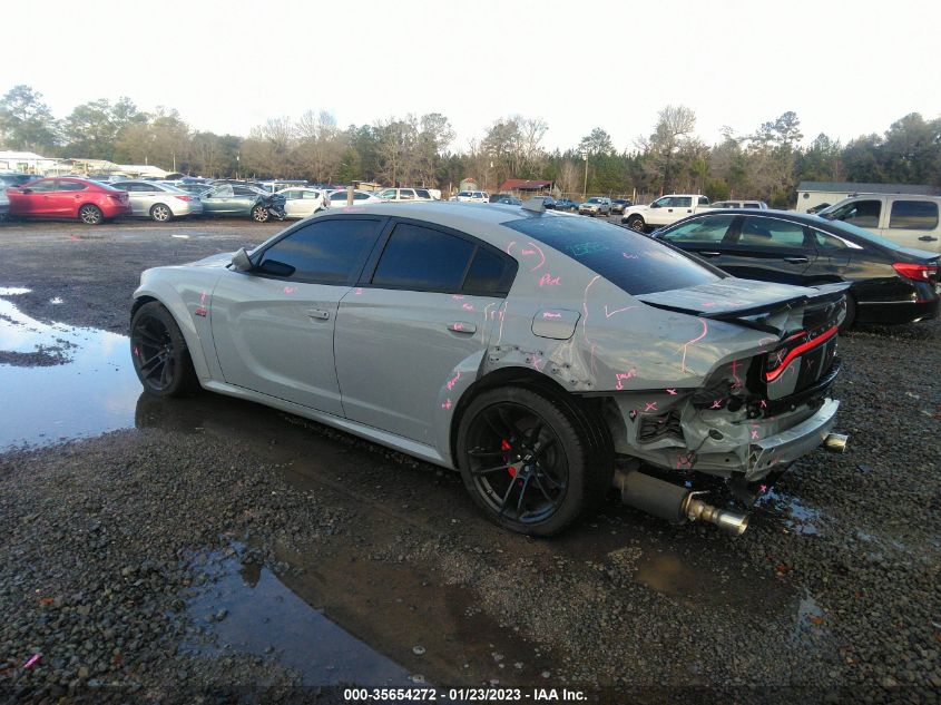 2021 DODGE CHARGER SCAT PACK WIDEBODY VIN: 2C3CDXGJ1MH671918