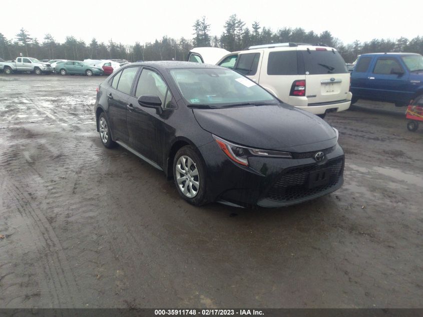 2022 TOYOTA COROLLA LE VIN: JTDEPMAE8NJ228882