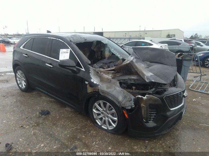 2022 CADILLAC XT4 FWD LUXURY VIN: 1GYAZAR4XNF106136