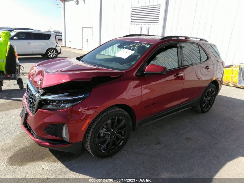 2023 CHEVROLET EQUINOX RS VIN: 3GNAXMEG7PS128534