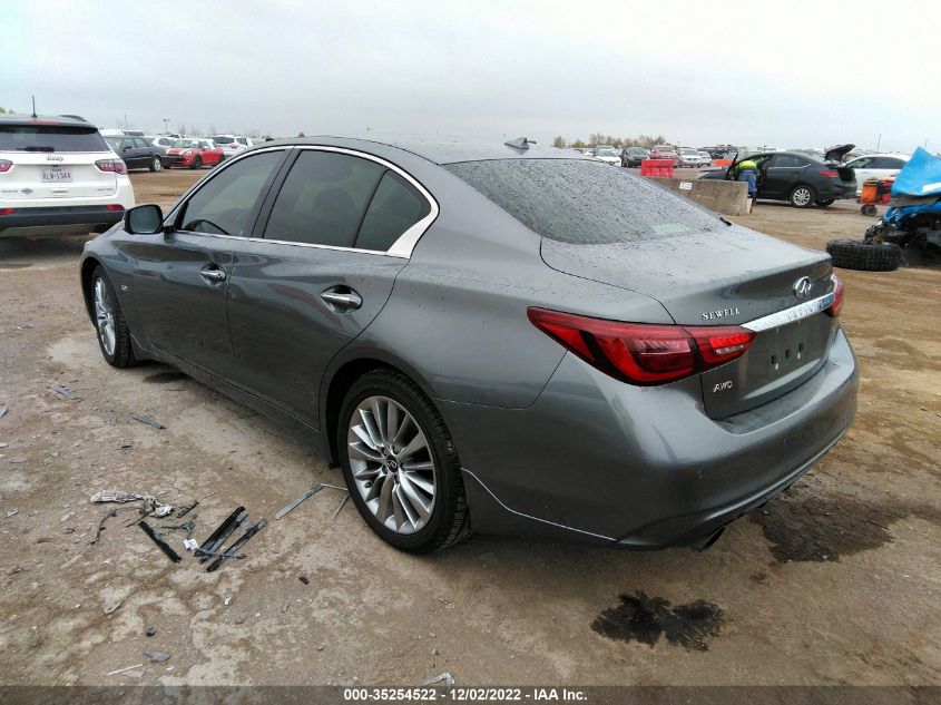 2020 INFINITI Q50 3.0T LUXE VIN: JN1EV7AR3LM253813